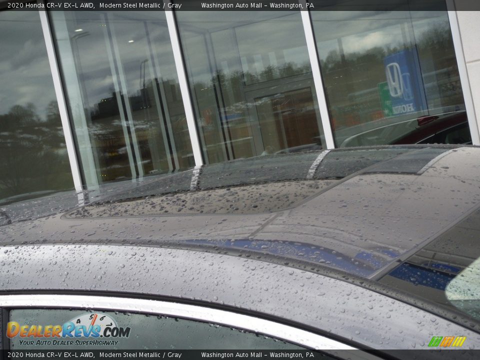 2020 Honda CR-V EX-L AWD Modern Steel Metallic / Gray Photo #3