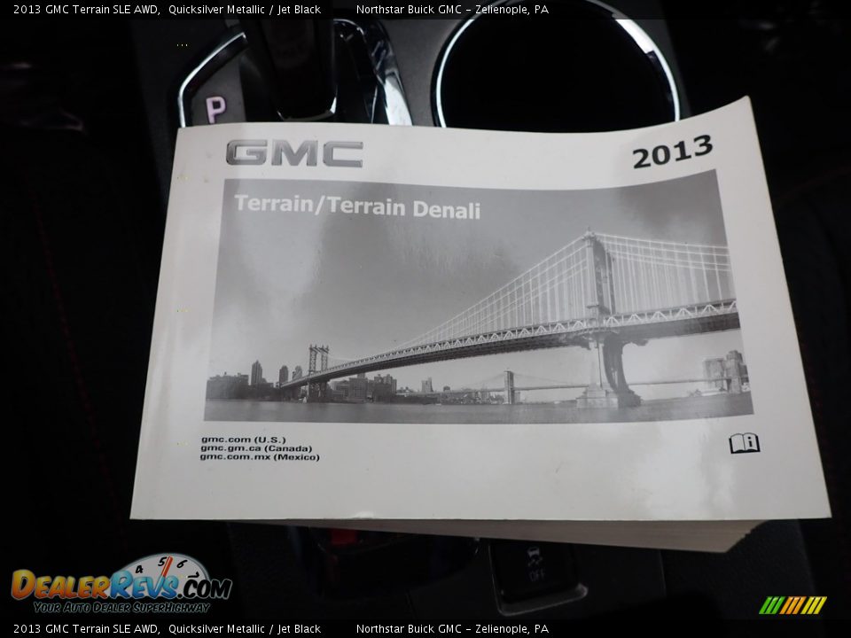 2013 GMC Terrain SLE AWD Quicksilver Metallic / Jet Black Photo #29