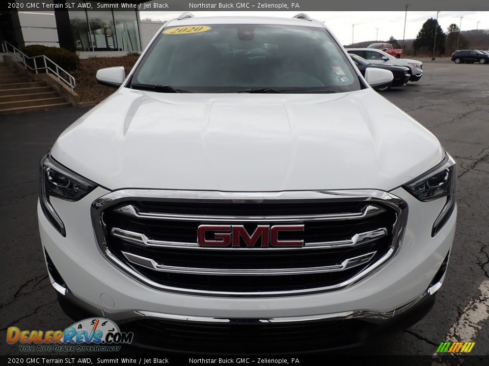 2020 GMC Terrain SLT AWD Summit White / Jet Black Photo #3