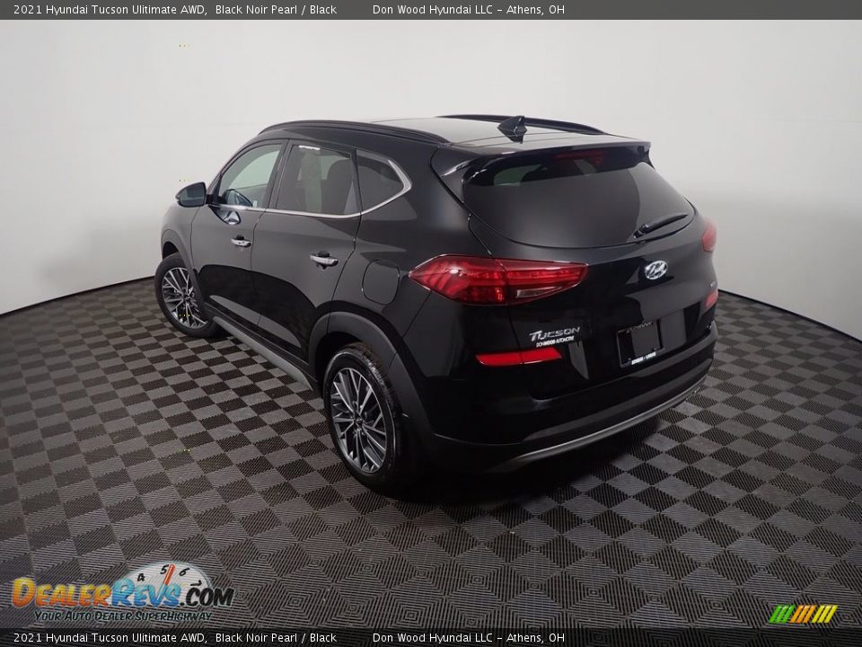 2021 Hyundai Tucson Ulitimate AWD Black Noir Pearl / Black Photo #14