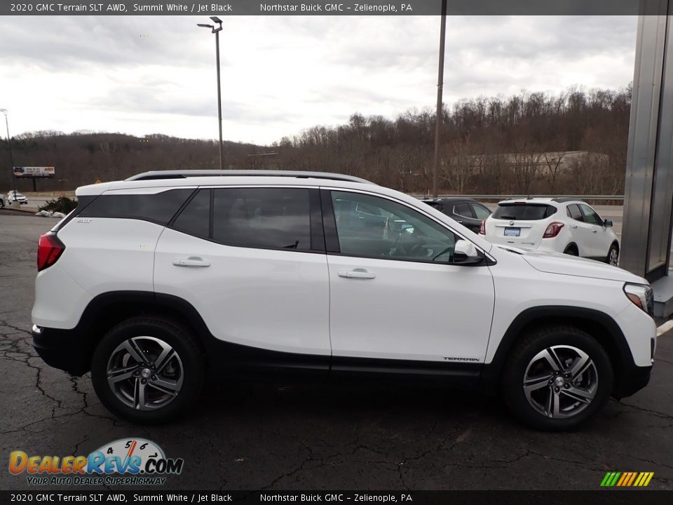 2020 GMC Terrain SLT AWD Summit White / Jet Black Photo #5