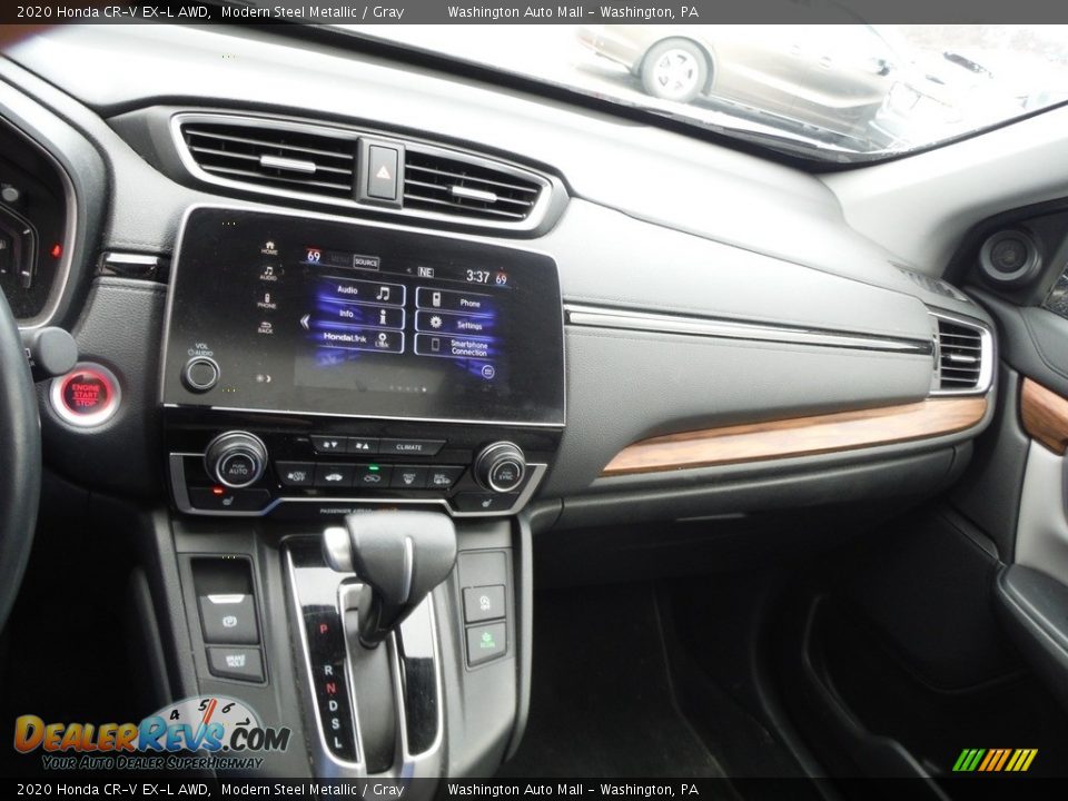 2020 Honda CR-V EX-L AWD Modern Steel Metallic / Gray Photo #18