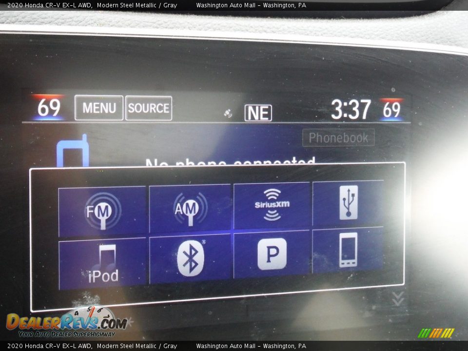 2020 Honda CR-V EX-L AWD Modern Steel Metallic / Gray Photo #19