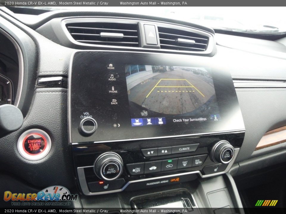 2020 Honda CR-V EX-L AWD Modern Steel Metallic / Gray Photo #21