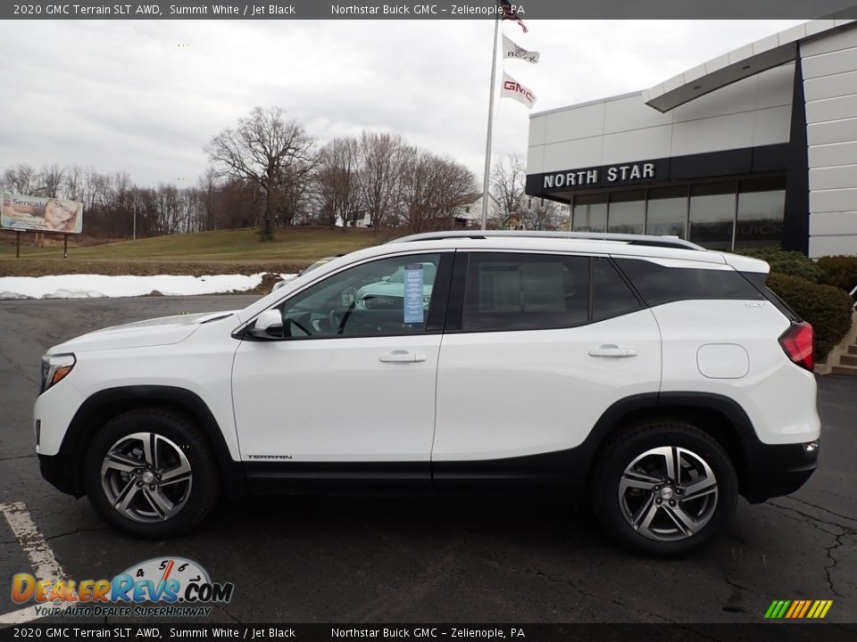 2020 GMC Terrain SLT AWD Summit White / Jet Black Photo #13