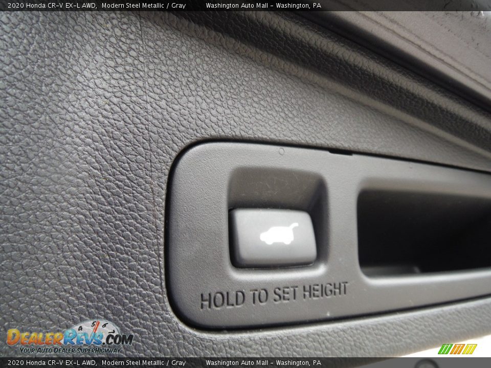 2020 Honda CR-V EX-L AWD Modern Steel Metallic / Gray Photo #26