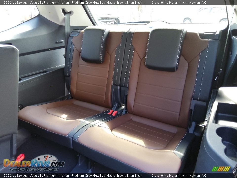 Rear Seat of 2021 Volkswagen Atlas SEL Premium 4Motion Photo #14