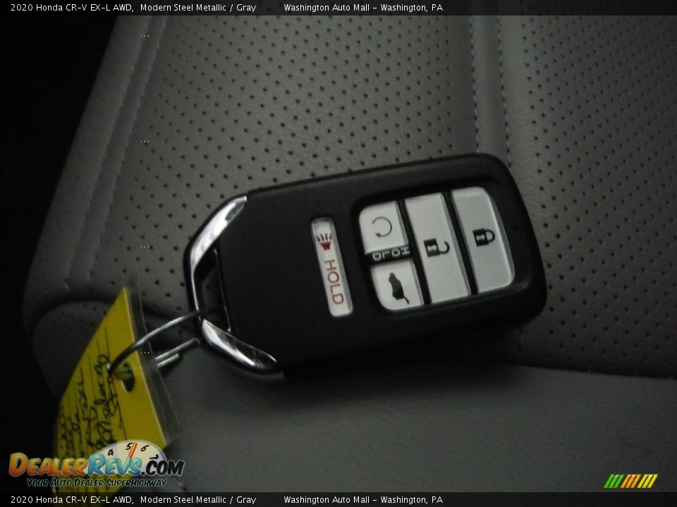 2020 Honda CR-V EX-L AWD Modern Steel Metallic / Gray Photo #28
