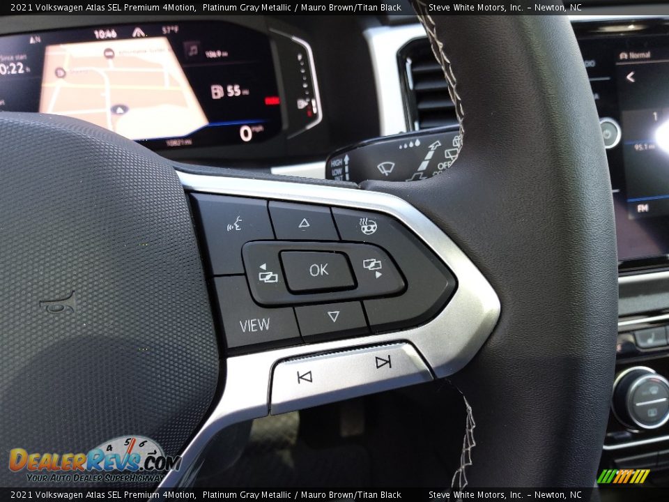 2021 Volkswagen Atlas SEL Premium 4Motion Steering Wheel Photo #22