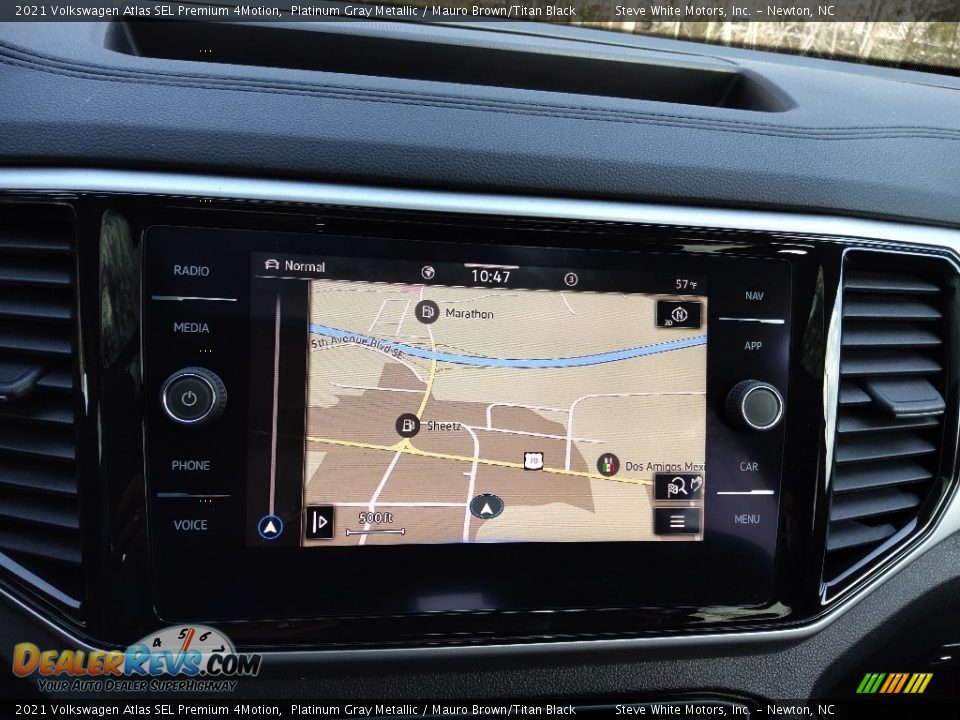 Navigation of 2021 Volkswagen Atlas SEL Premium 4Motion Photo #25