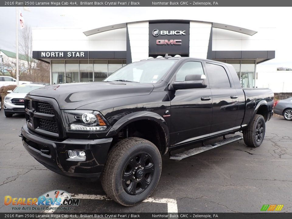 Front 3/4 View of 2016 Ram 2500 Laramie Mega Cab 4x4 Photo #1