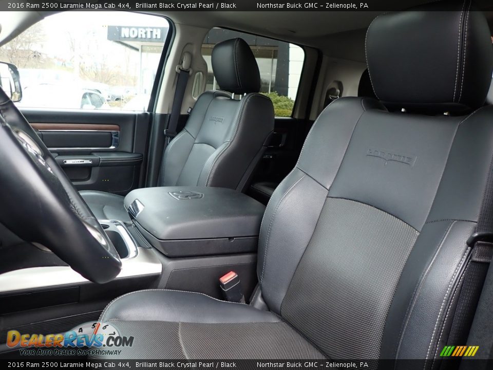 Front Seat of 2016 Ram 2500 Laramie Mega Cab 4x4 Photo #15