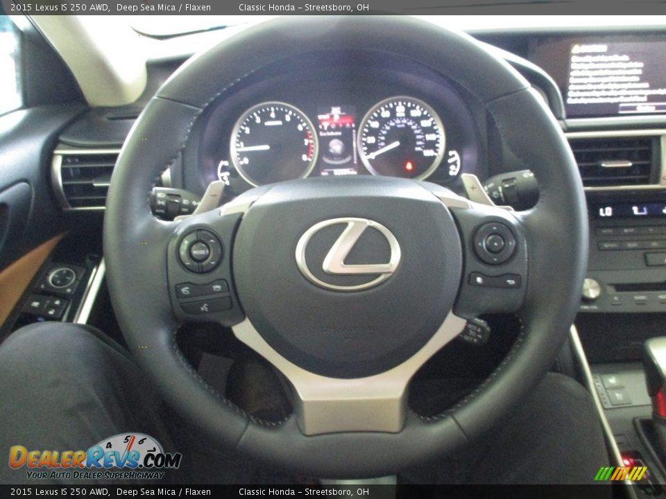 2015 Lexus IS 250 AWD Steering Wheel Photo #33