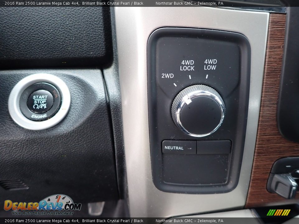 Controls of 2016 Ram 2500 Laramie Mega Cab 4x4 Photo #21