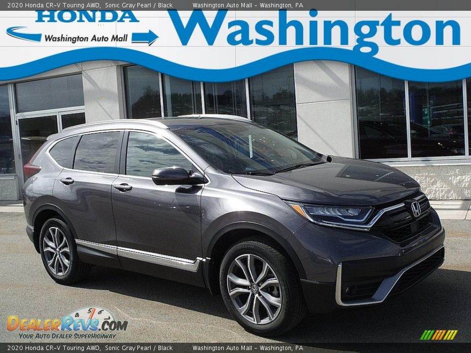 2020 Honda CR-V Touring AWD Sonic Gray Pearl / Black Photo #1