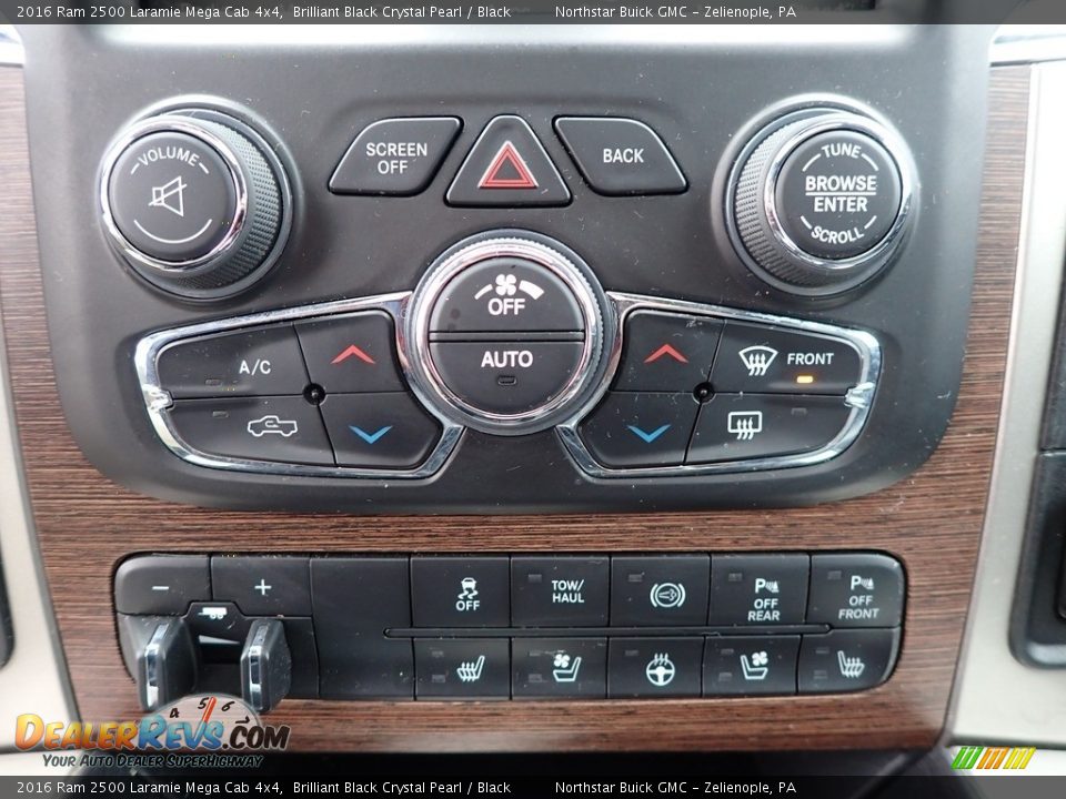 Controls of 2016 Ram 2500 Laramie Mega Cab 4x4 Photo #24