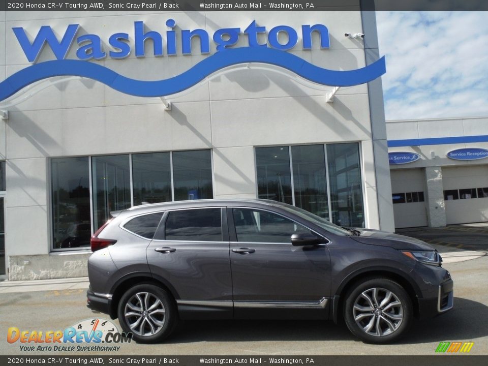 2020 Honda CR-V Touring AWD Sonic Gray Pearl / Black Photo #2
