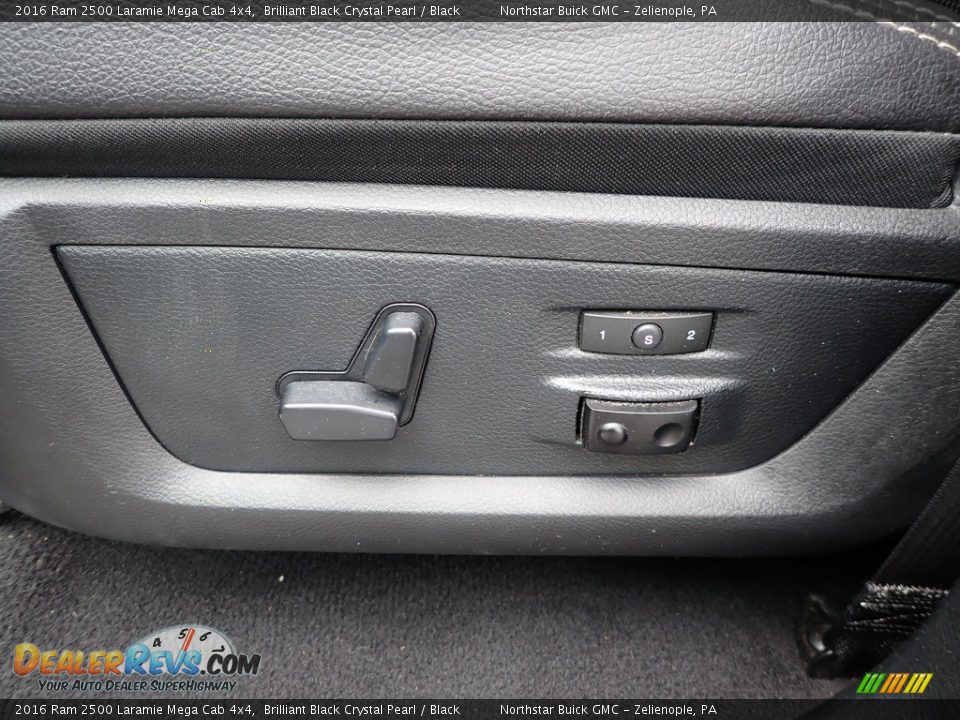 Front Seat of 2016 Ram 2500 Laramie Mega Cab 4x4 Photo #26