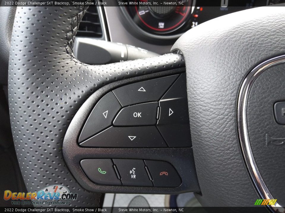 2022 Dodge Challenger SXT Blacktop Steering Wheel Photo #17