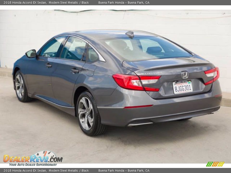 2018 Honda Accord EX Sedan Modern Steel Metallic / Black Photo #2