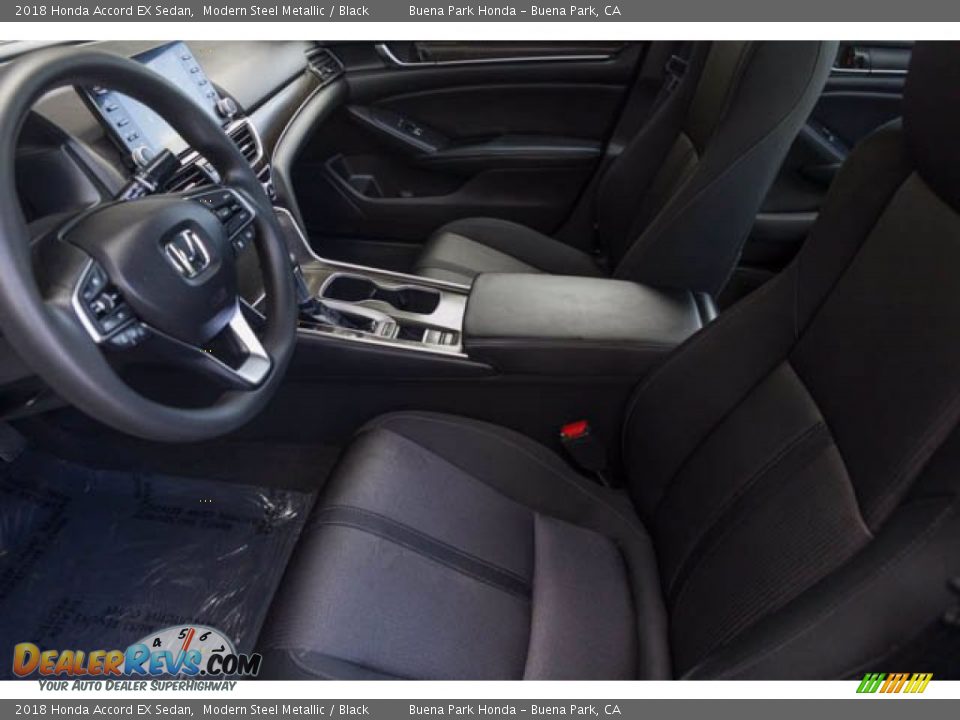 2018 Honda Accord EX Sedan Modern Steel Metallic / Black Photo #3