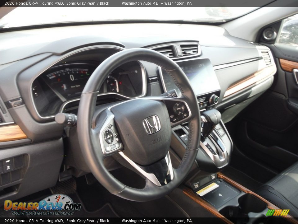 2020 Honda CR-V Touring AWD Sonic Gray Pearl / Black Photo #13