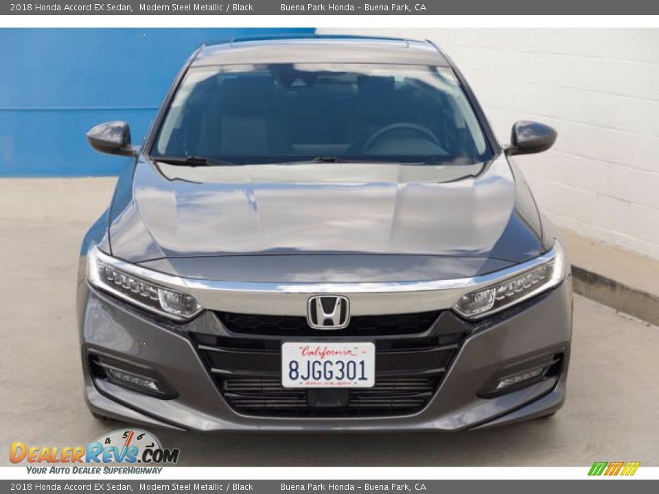 2018 Honda Accord EX Sedan Modern Steel Metallic / Black Photo #7