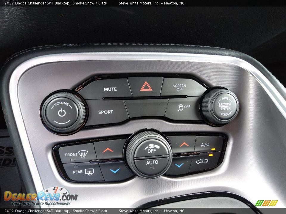 Controls of 2022 Dodge Challenger SXT Blacktop Photo #23