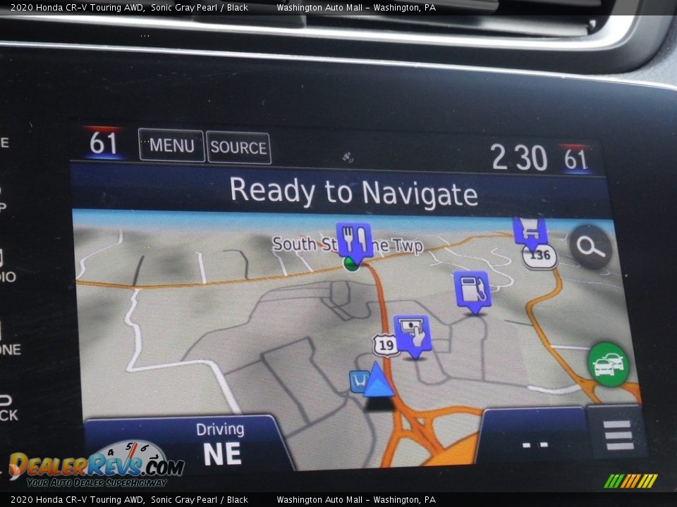 2020 Honda CR-V Touring AWD Sonic Gray Pearl / Black Photo #24