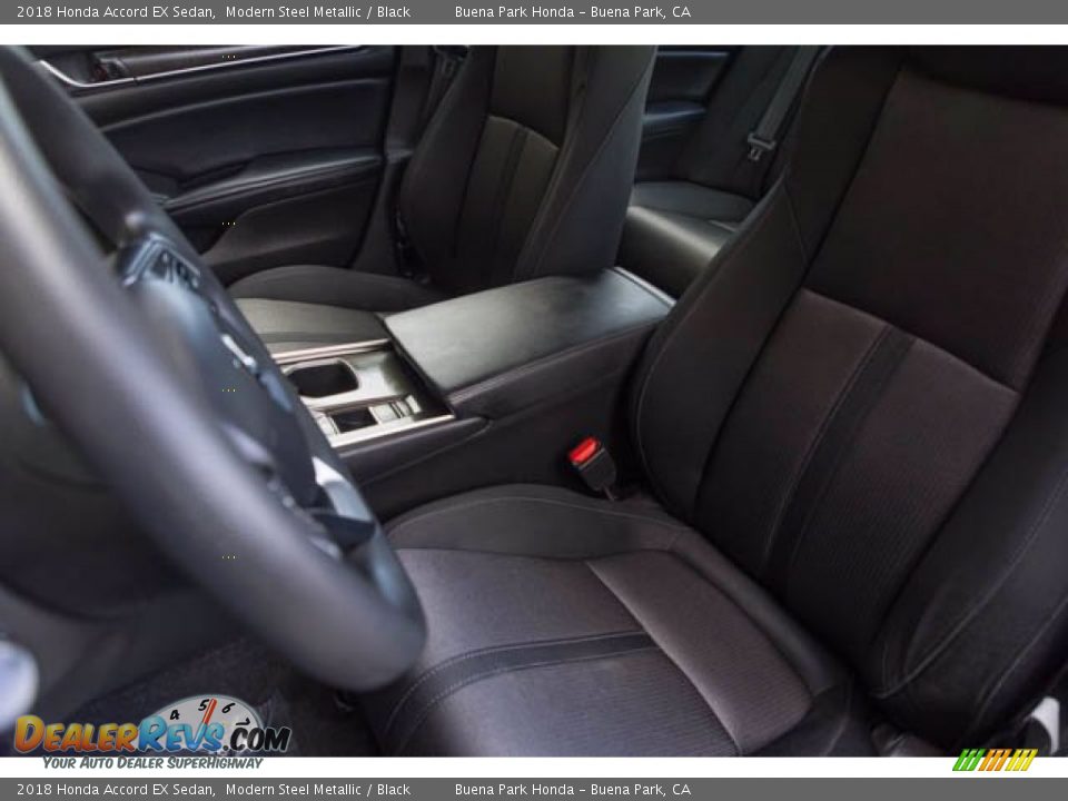 2018 Honda Accord EX Sedan Modern Steel Metallic / Black Photo #18