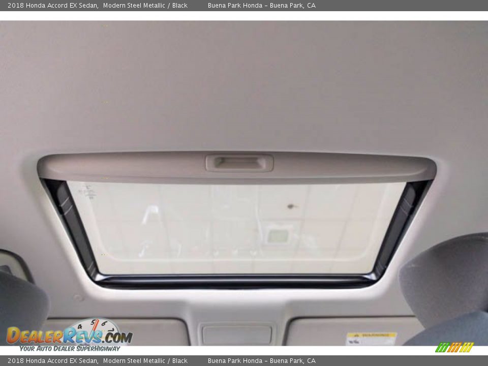 2018 Honda Accord EX Sedan Modern Steel Metallic / Black Photo #19