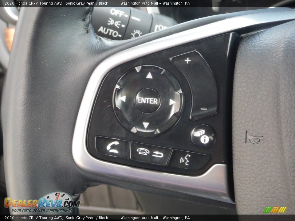 2020 Honda CR-V Touring AWD Sonic Gray Pearl / Black Photo #26