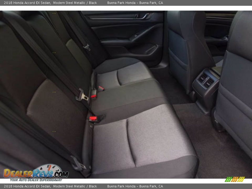 2018 Honda Accord EX Sedan Modern Steel Metallic / Black Photo #22