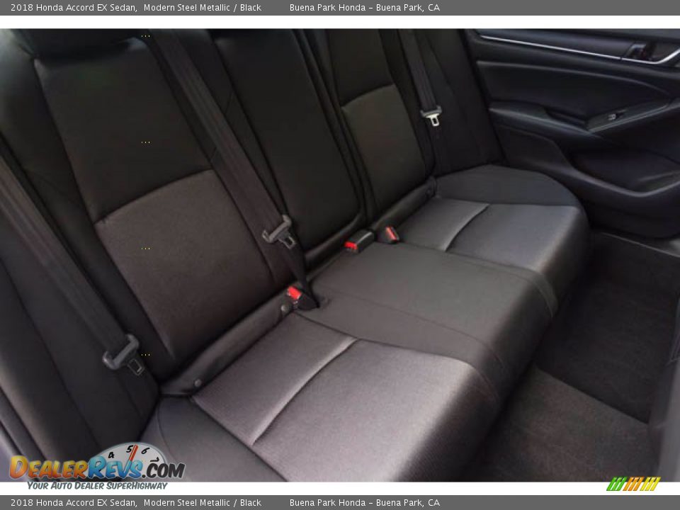 2018 Honda Accord EX Sedan Modern Steel Metallic / Black Photo #23
