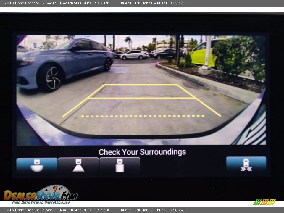 2018 Honda Accord EX Sedan Modern Steel Metallic / Black Photo #27