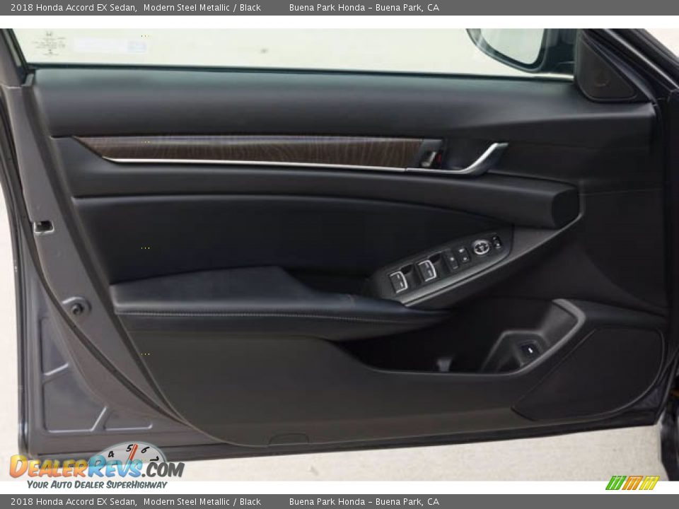 2018 Honda Accord EX Sedan Modern Steel Metallic / Black Photo #29