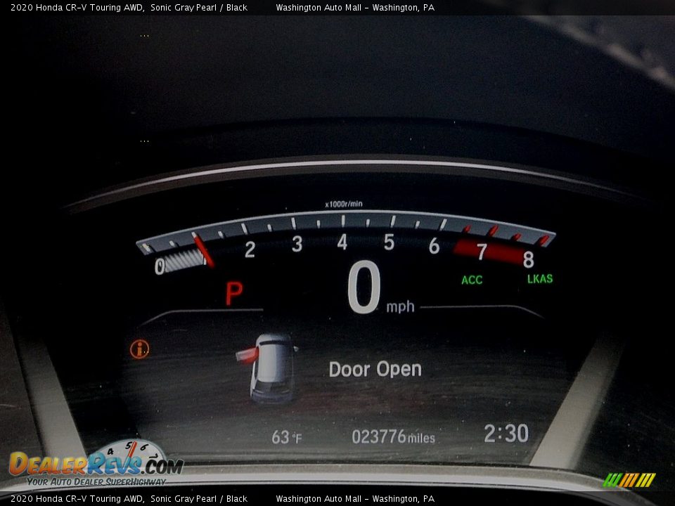 2020 Honda CR-V Touring AWD Sonic Gray Pearl / Black Photo #34
