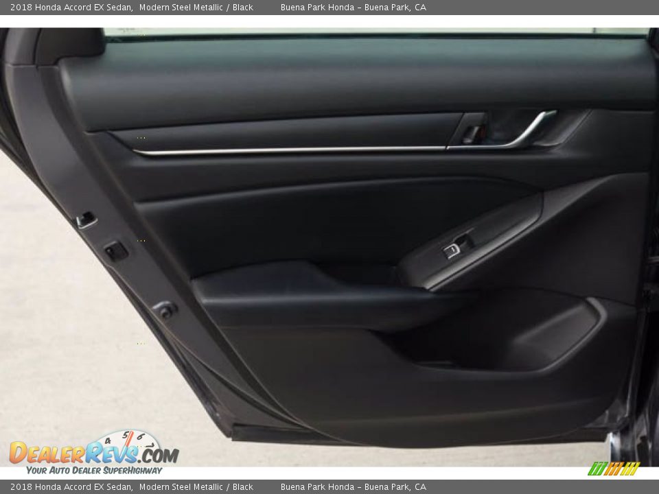 2018 Honda Accord EX Sedan Modern Steel Metallic / Black Photo #31