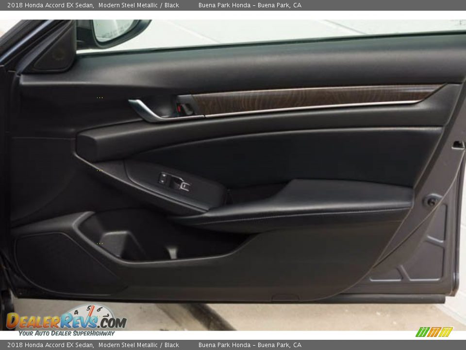 2018 Honda Accord EX Sedan Modern Steel Metallic / Black Photo #33