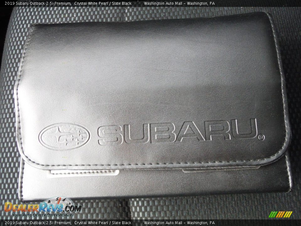 2019 Subaru Outback 2.5i Premium Crystal White Pearl / Slate Black Photo #29