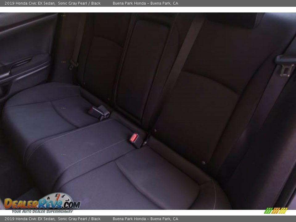 2019 Honda Civic EX Sedan Sonic Gray Pearl / Black Photo #19