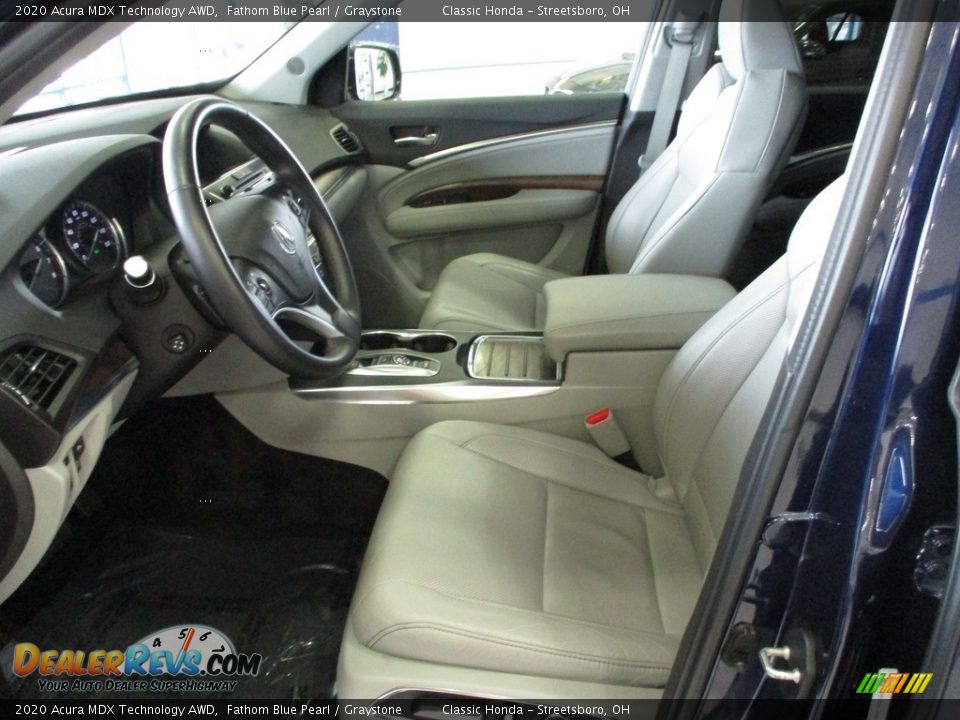 Front Seat of 2020 Acura MDX Technology AWD Photo #30