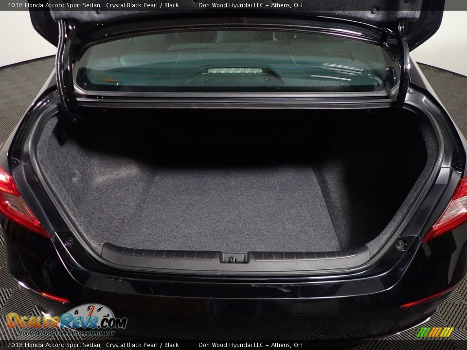 2018 Honda Accord Sport Sedan Crystal Black Pearl / Black Photo #15