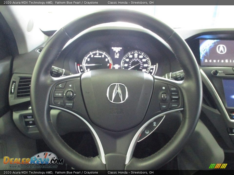 2020 Acura MDX Technology AWD Steering Wheel Photo #32