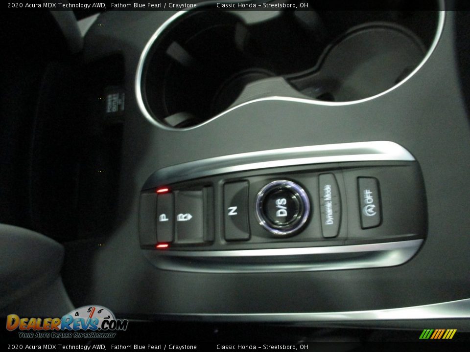 2020 Acura MDX Technology AWD Fathom Blue Pearl / Graystone Photo #36