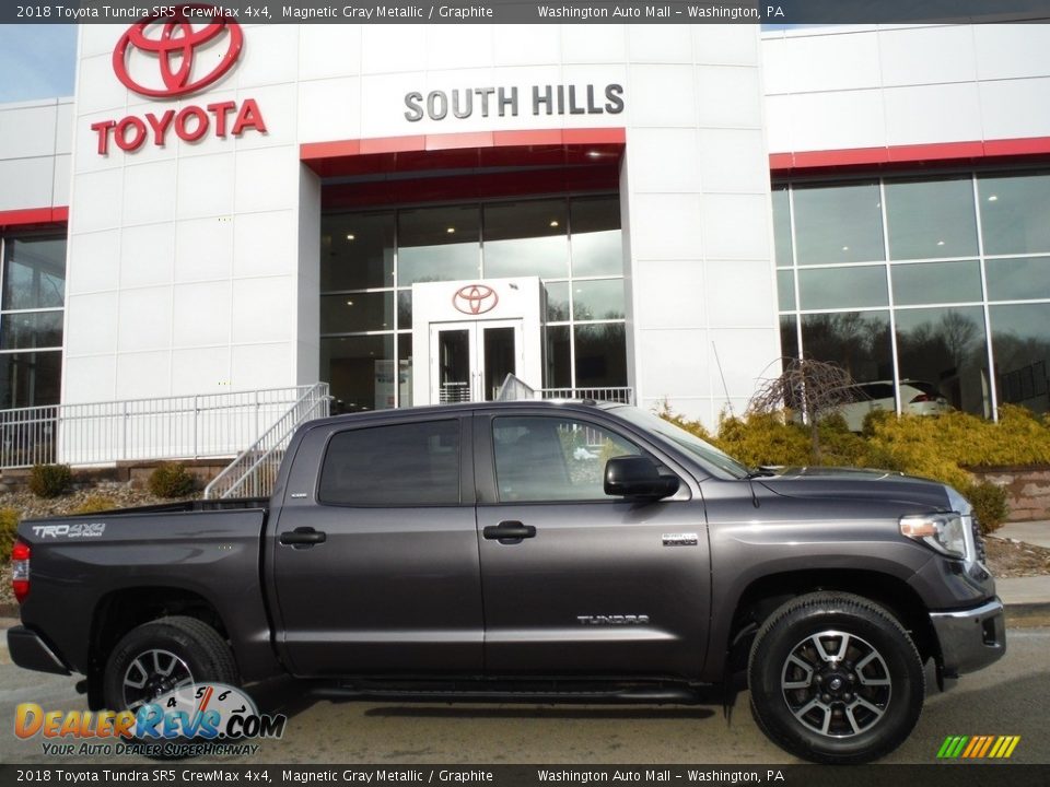 2018 Toyota Tundra SR5 CrewMax 4x4 Magnetic Gray Metallic / Graphite Photo #12