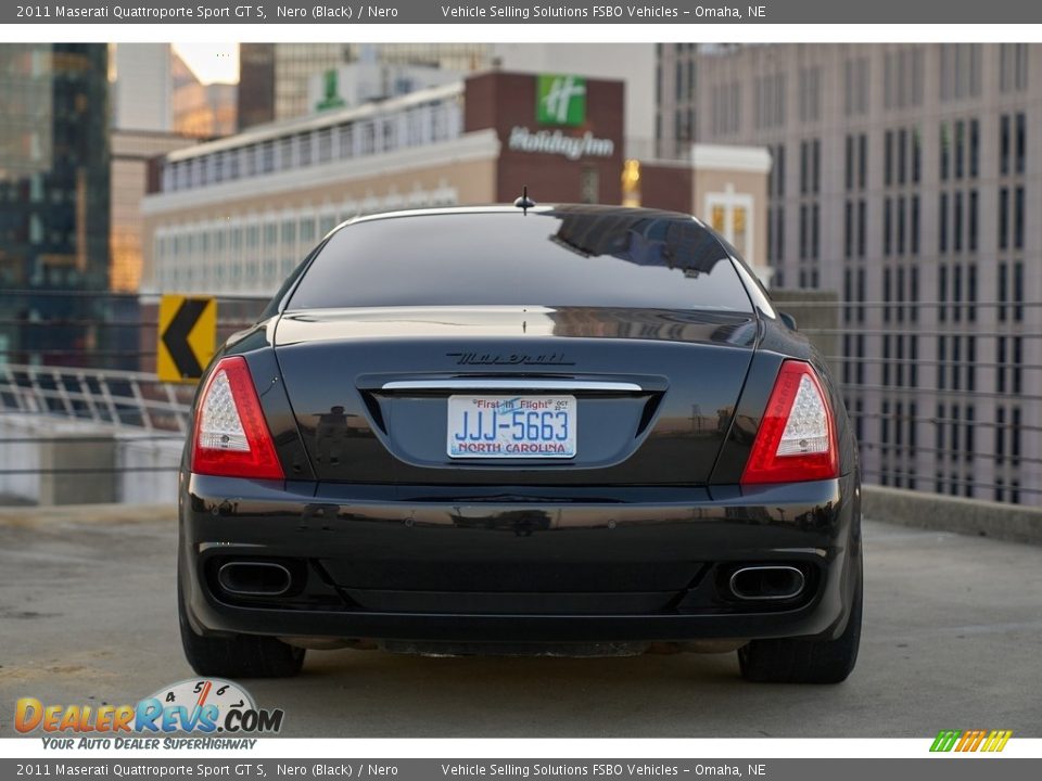 2011 Maserati Quattroporte Sport GT S Nero (Black) / Nero Photo #5