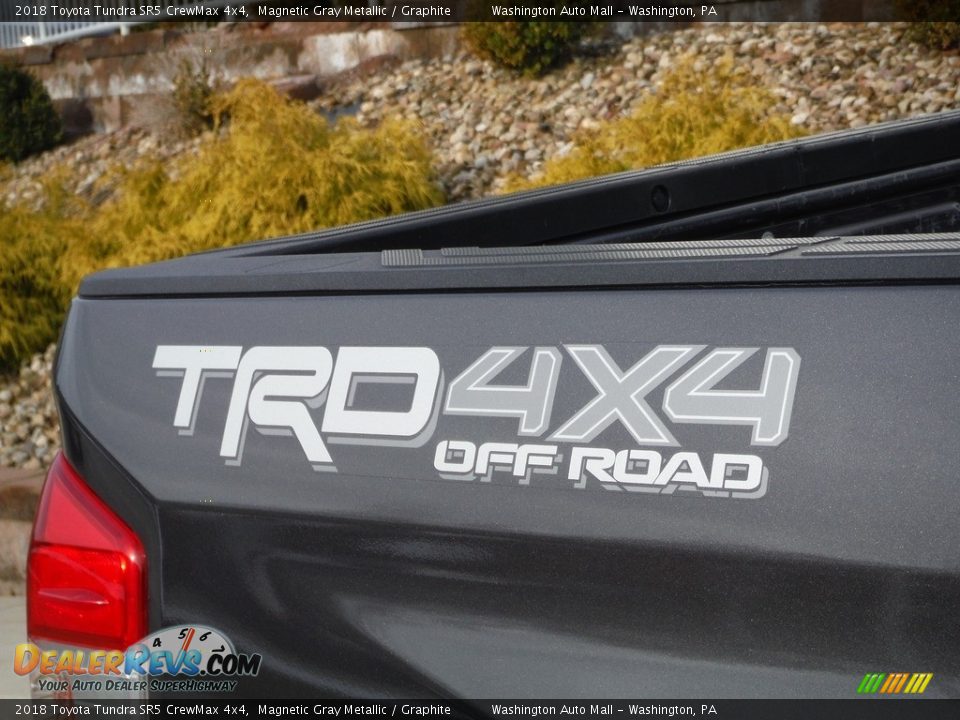 2018 Toyota Tundra SR5 CrewMax 4x4 Magnetic Gray Metallic / Graphite Photo #13