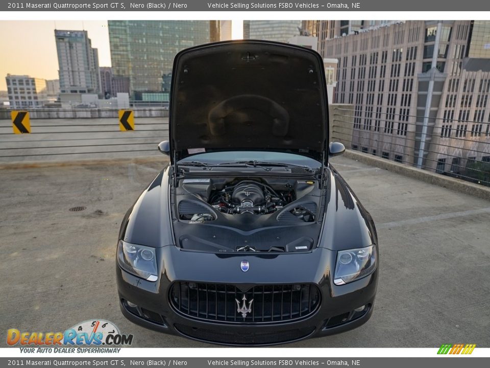 2011 Maserati Quattroporte Sport GT S Nero (Black) / Nero Photo #11
