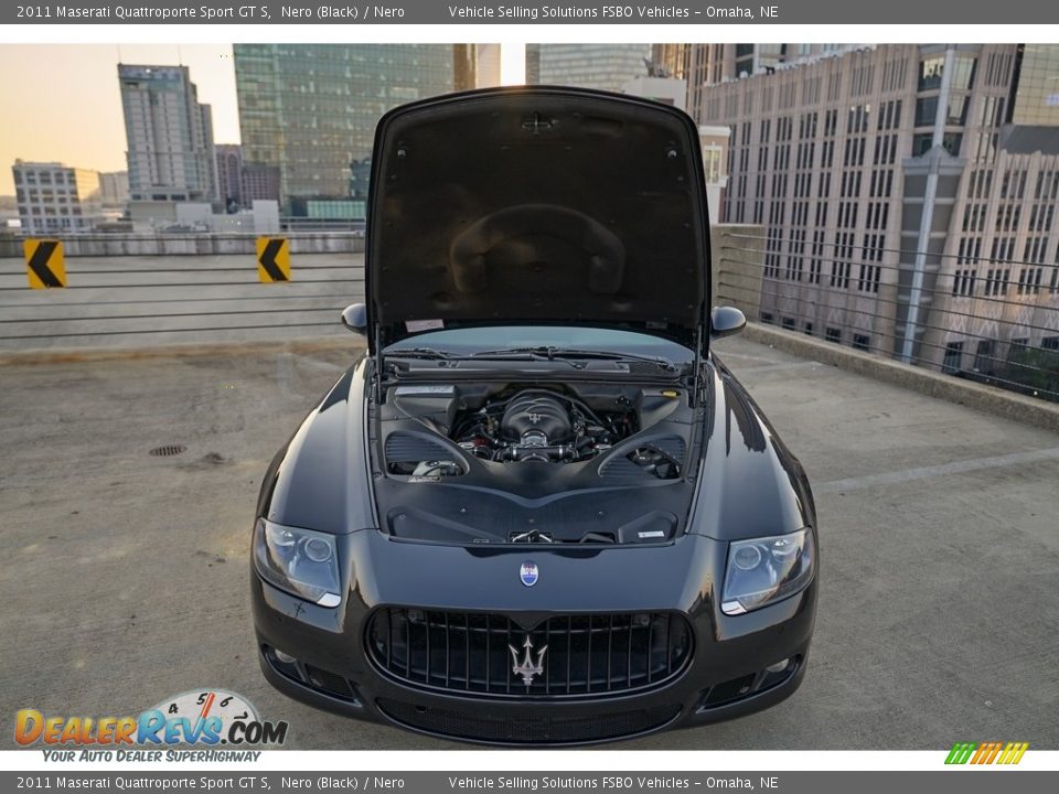 2011 Maserati Quattroporte Sport GT S Nero (Black) / Nero Photo #11